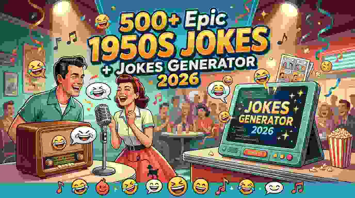 Epic 1950S Jokes + Jokes Generator