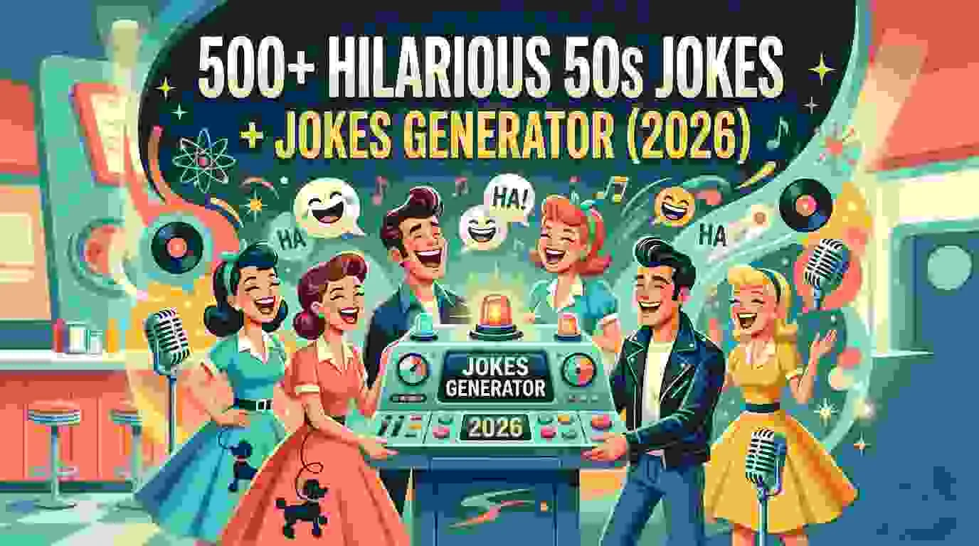 Hilarious 50S Jokes + Jokes Generator