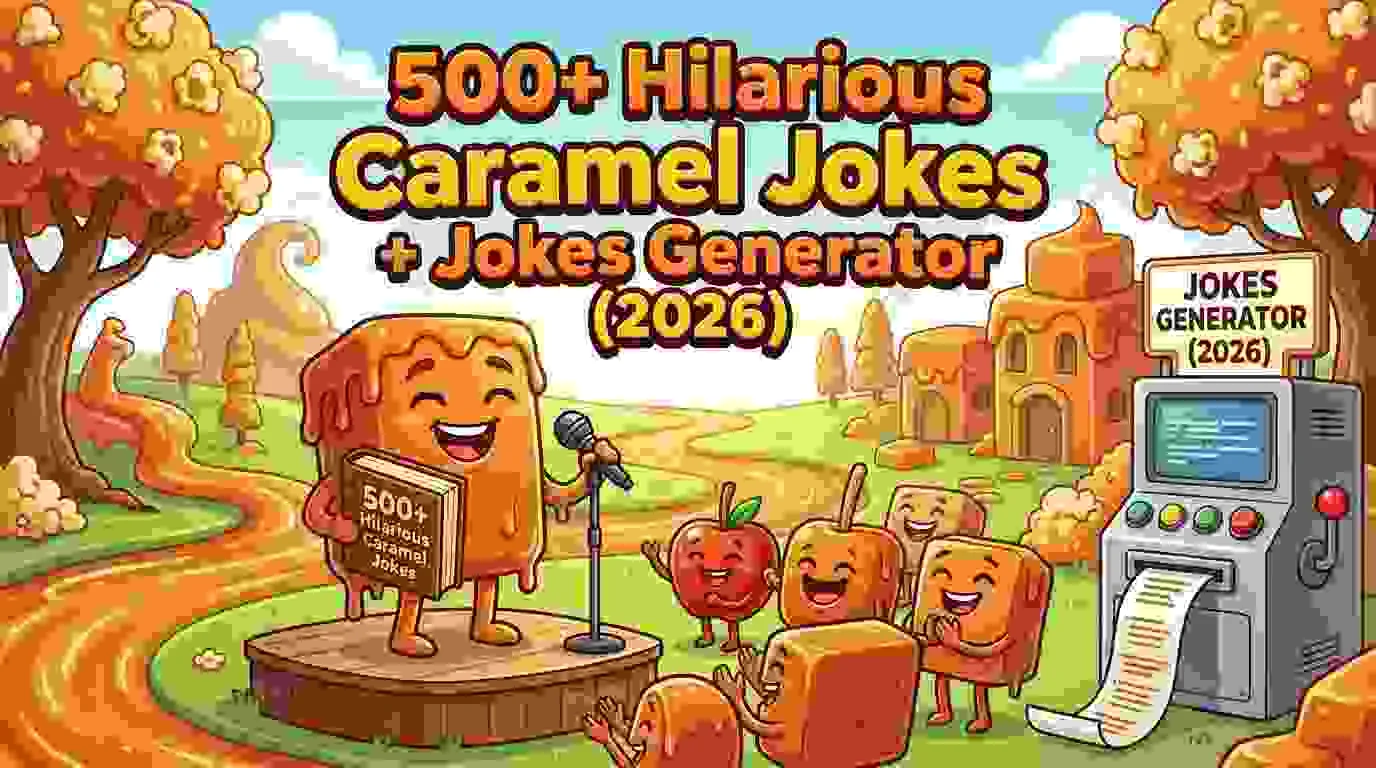 Hilarious Caramel Jokes + Jokes Generator