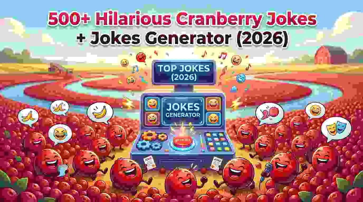 Hilarious Cranberry Jokes + Jokes Generator