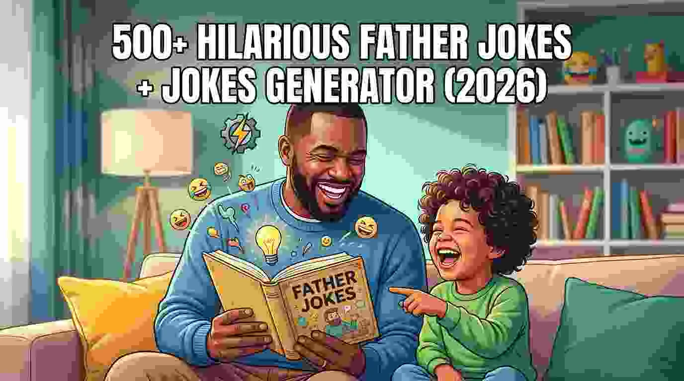 Hilarious Father Jokes + Jokes Generator