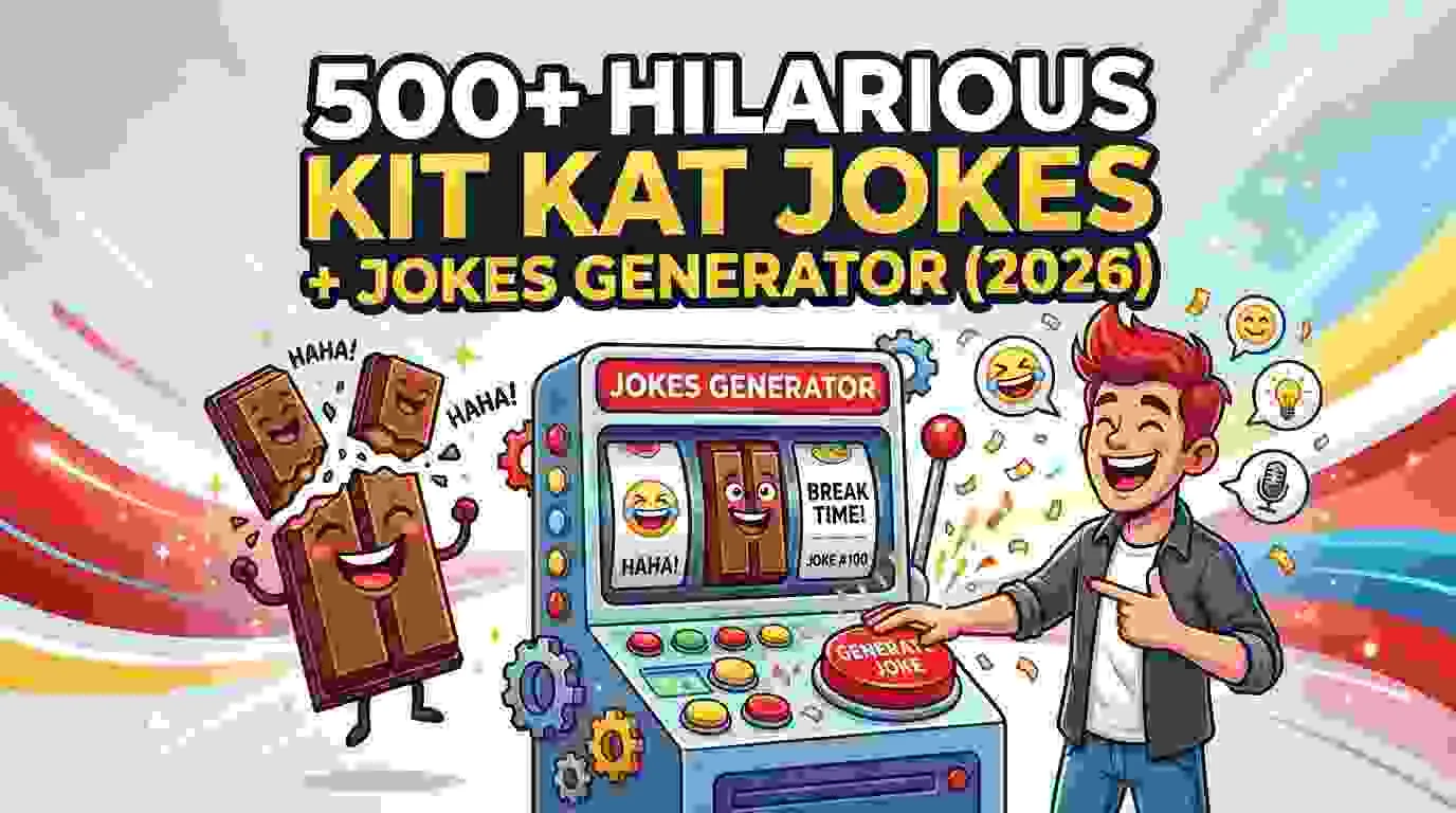 Hilarious Kit Kat Jokes + Jokes Generator
