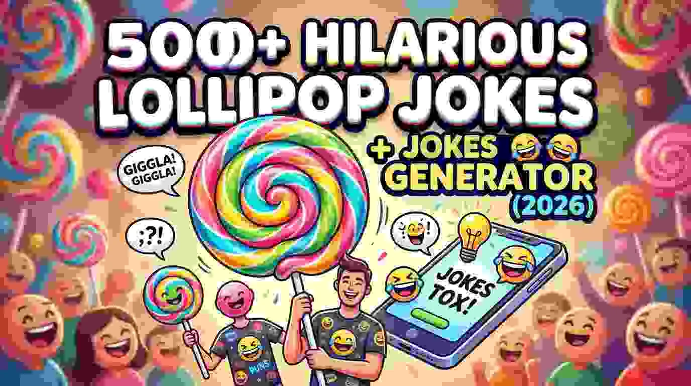 Hilarious Lollipop Jokes + Jokes Generator