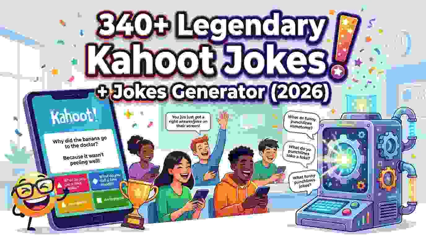 Legendary Kahoot Jokes + Jokes Generator