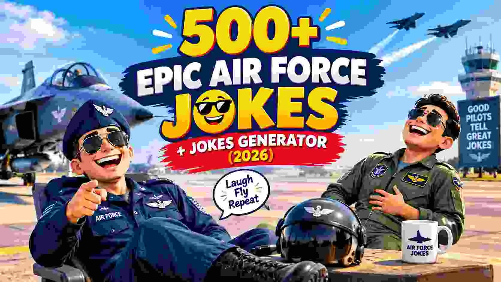 Epic Air Force Jokes + Jokes Generator