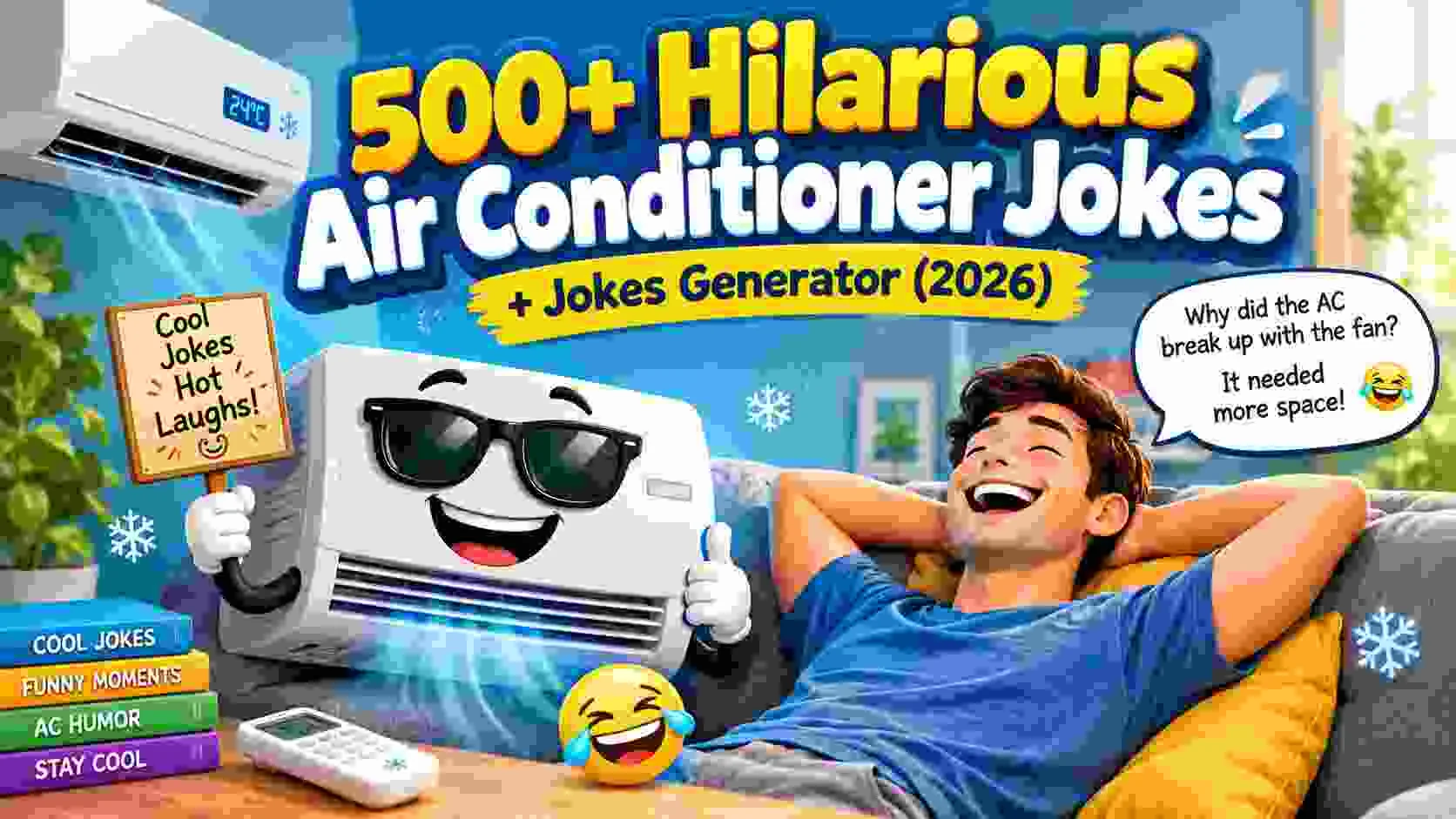 Hilarious Air Conditioner Jokes + Jokes Generator