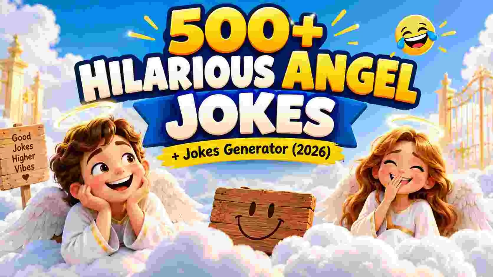 Hilarious Angel Jokes + Jokes Generator