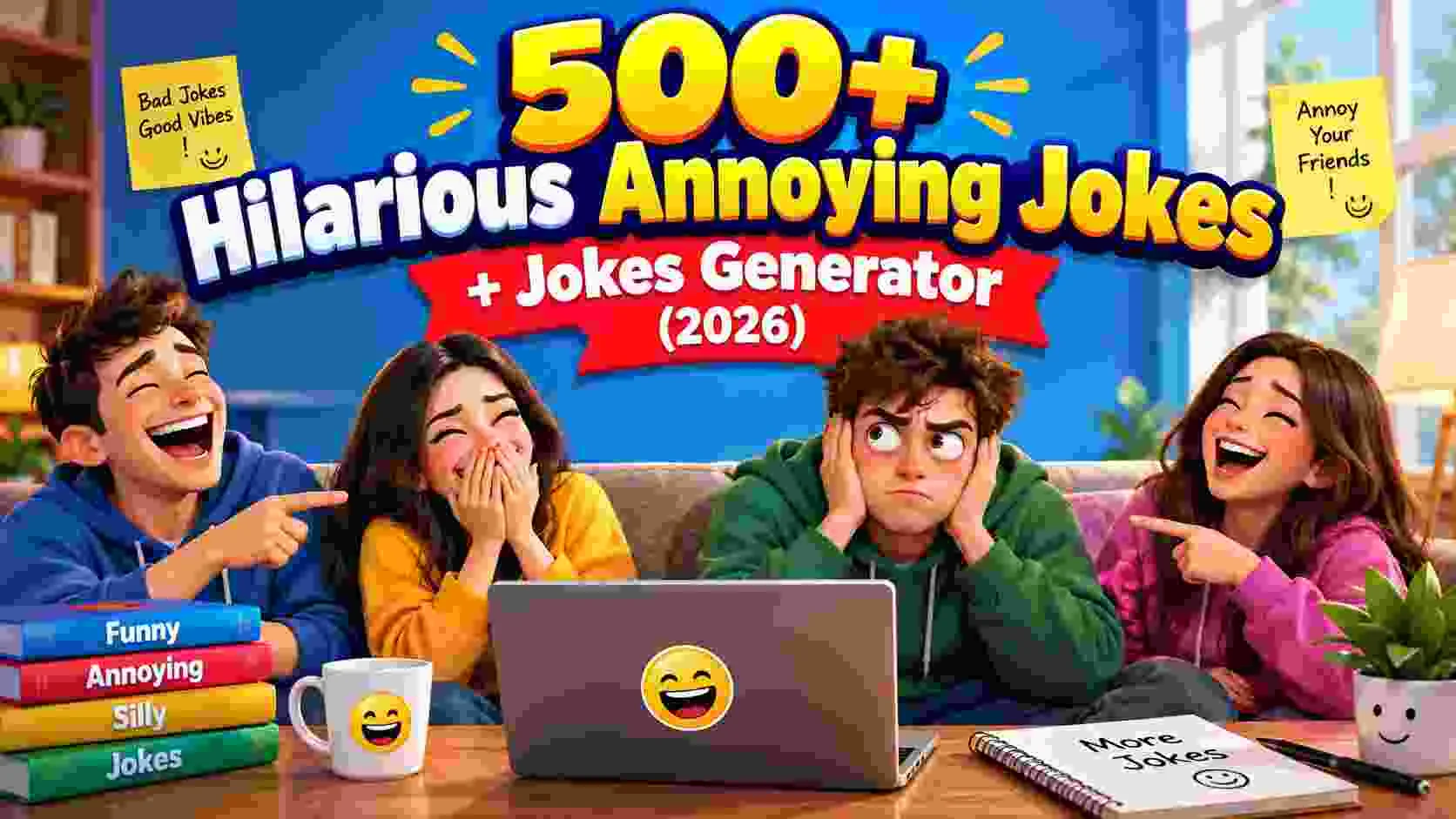 Hilarious Annoying Jokes + Jokes Generator