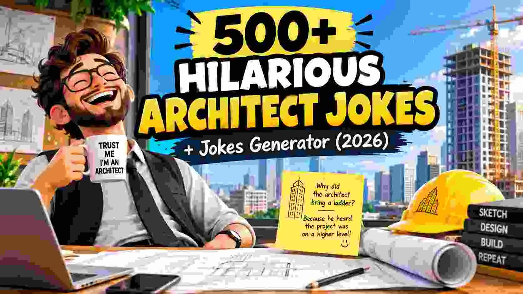 Hilarious Architect Jokes + Jokes Generator