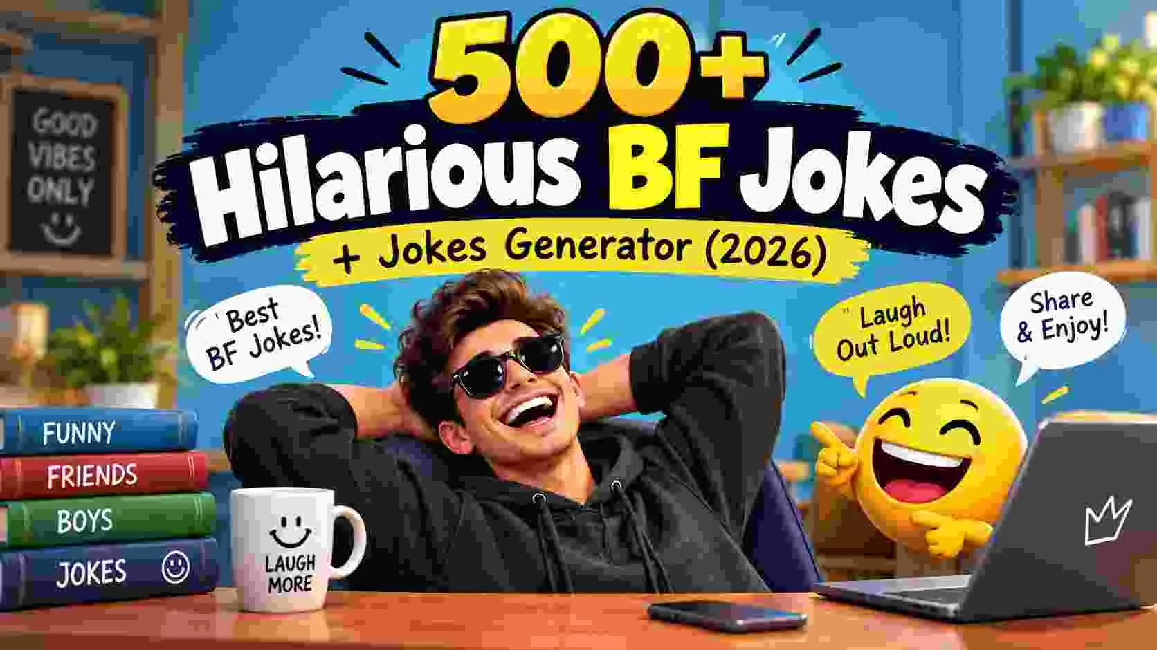 Hilarious BF Jokes + Jokes Generator