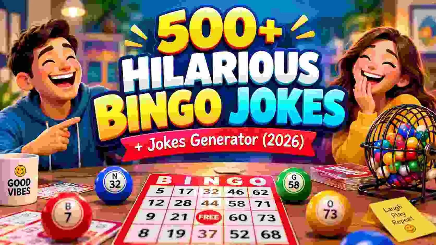 Hilarious Bingo Jokes + Jokes Generator