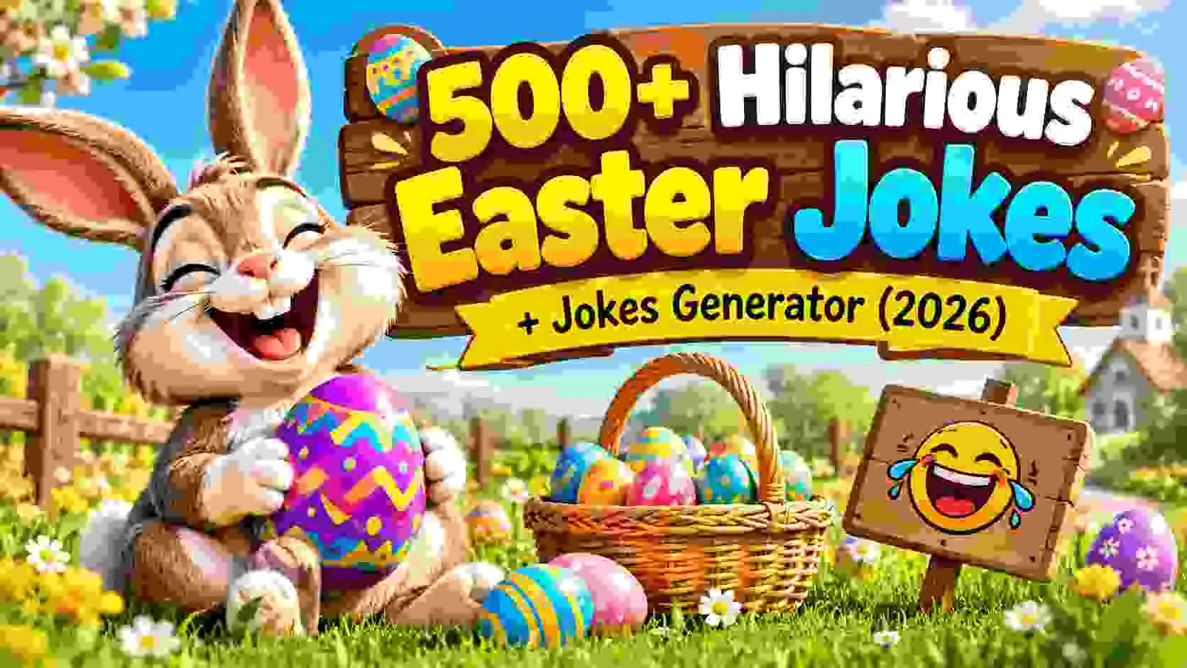 Hilarious Easter Jokes + Jokes Generator