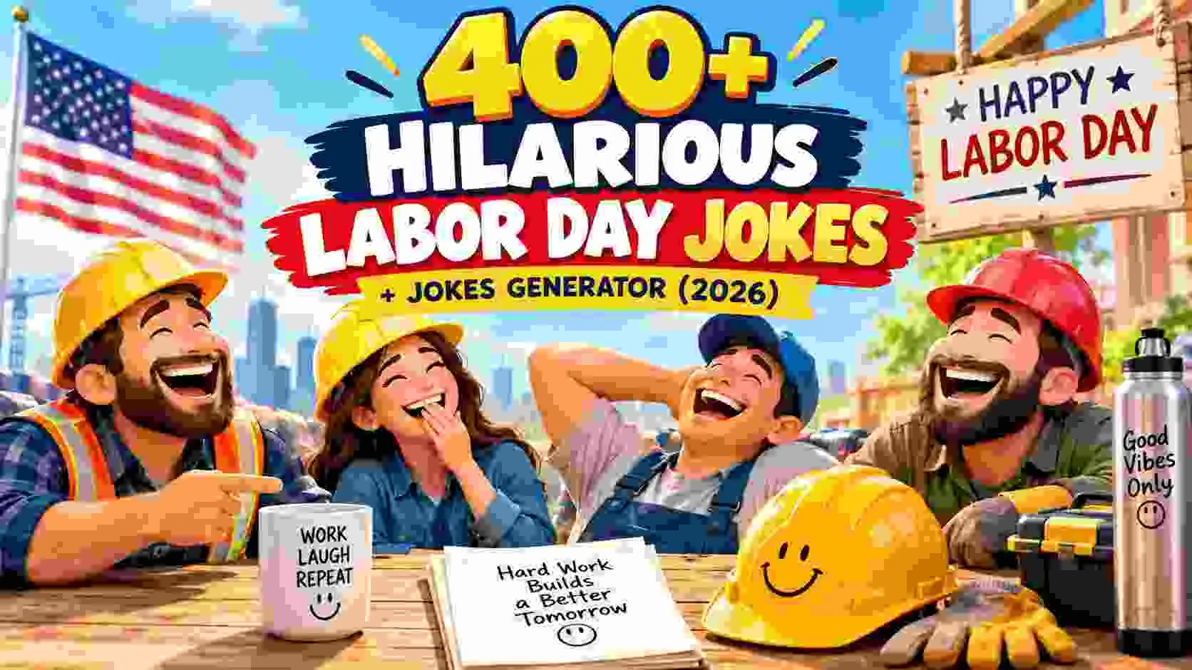 Hilarious Labor Day Jokes + Jokes Generator