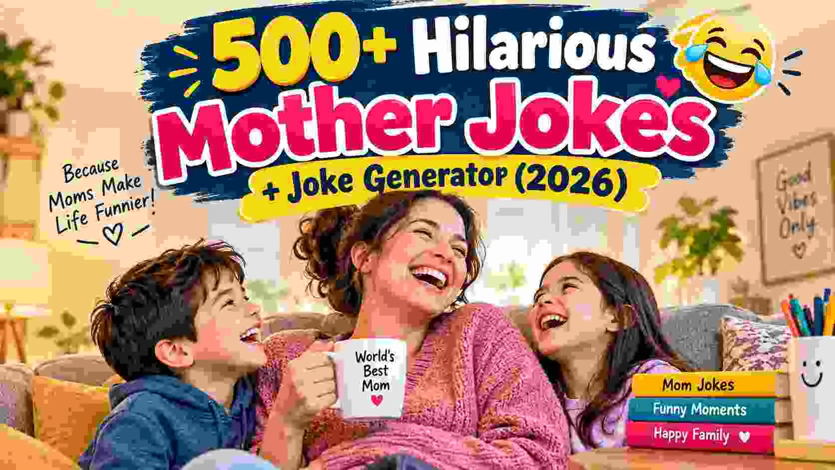 Hilarious Mother Jokes + Joke Generator