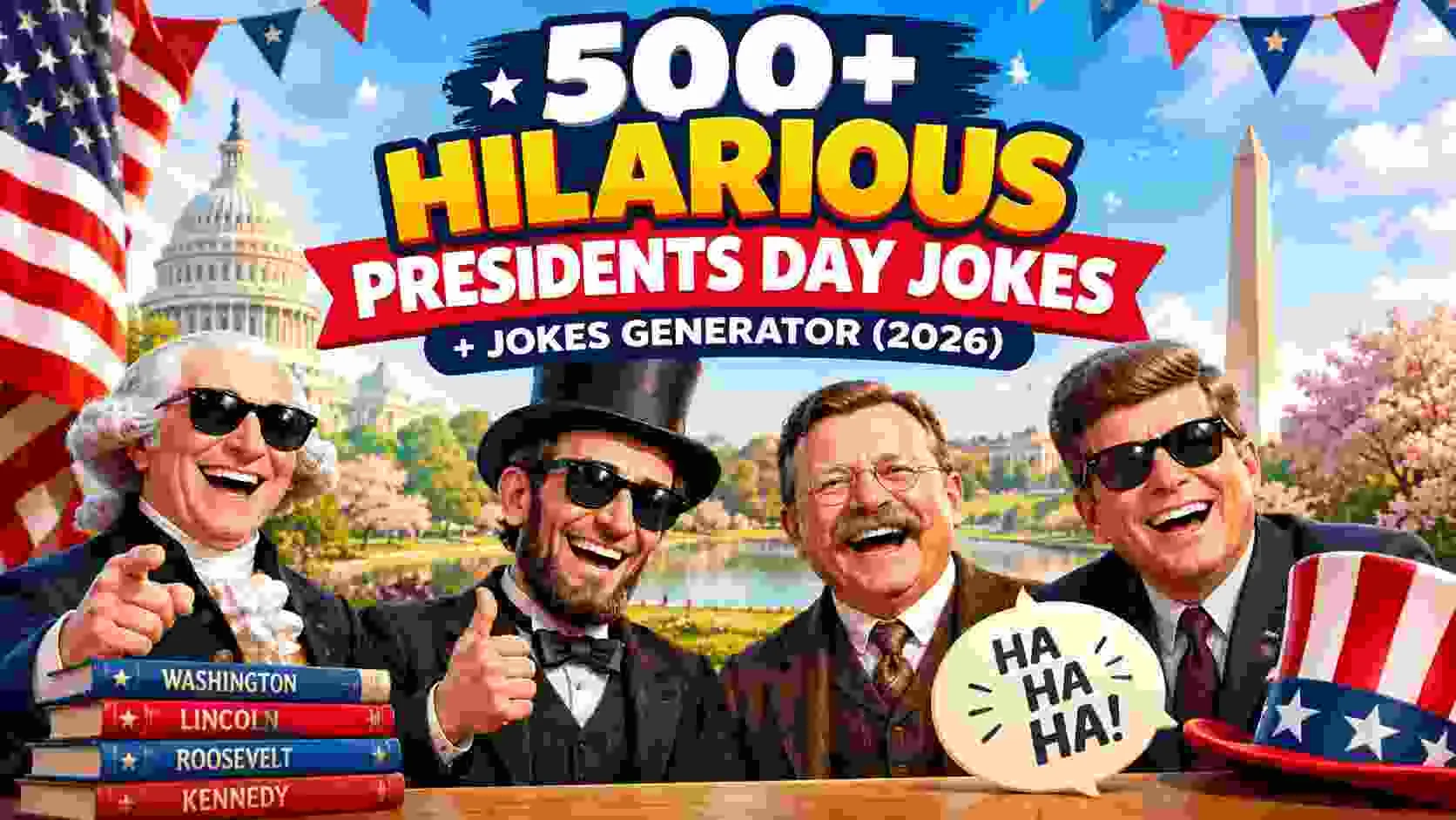Hilarious Presidents Day Jokes + Jokes Generator