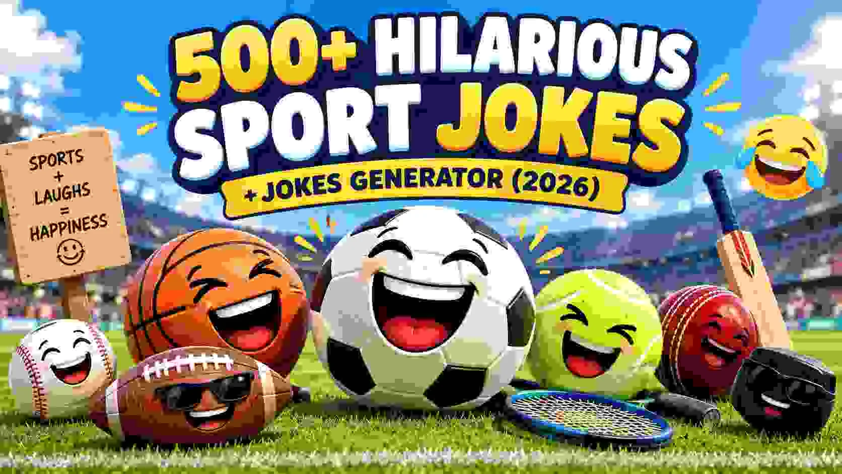 Hilarious Sport Jokes + Jokes Generator